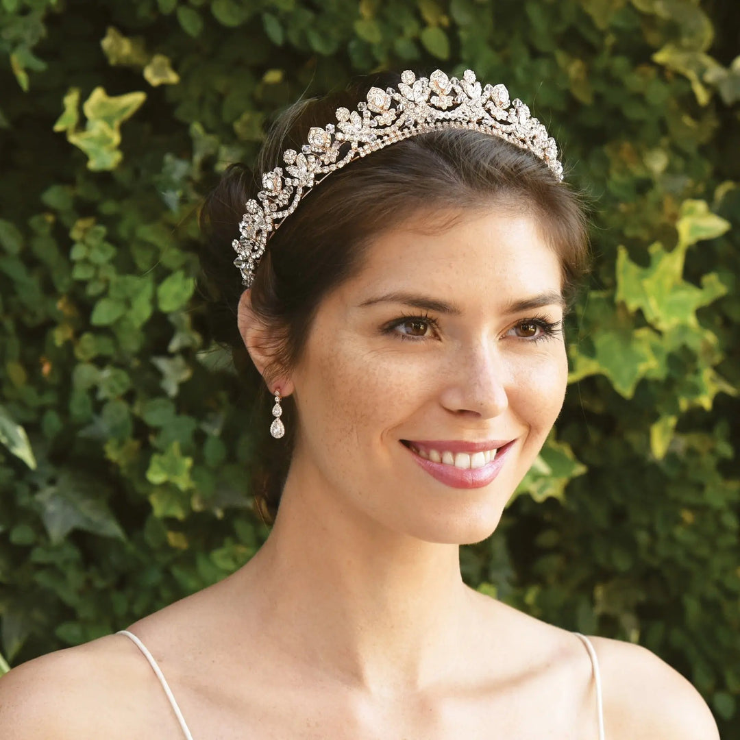 DIADÈME ALEXANDRA – CRISTAUX AUTRICHIENS Ivory and co