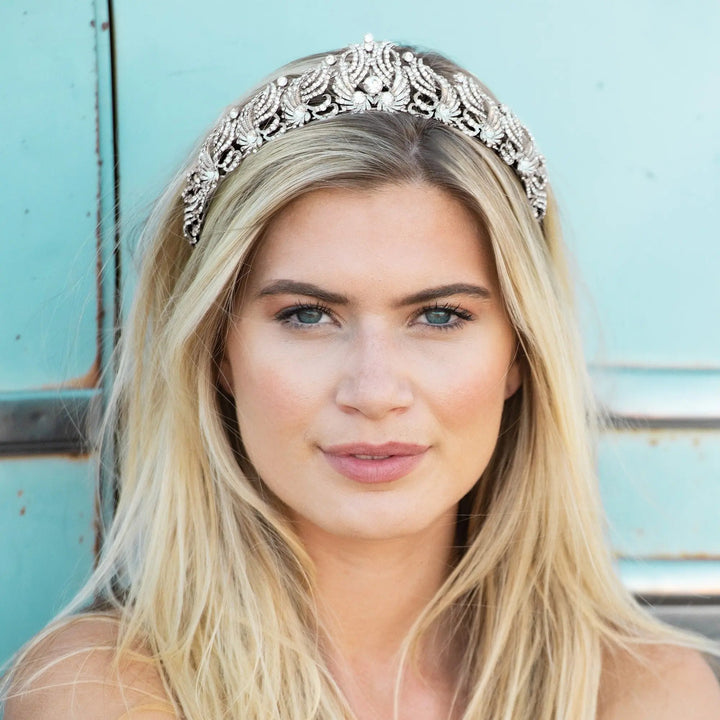 DIADÈME REINE VICTORIA – CRISTAUX AUTRICHIENS Ivory and co