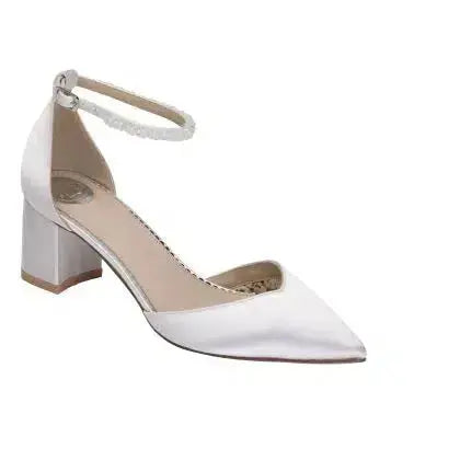 EMMA WIDE FIT – CHAUSSURES DE MARIÉE PIEDS LARGES | SATIN TEINTABLE & TALON 57 MM THE PERFECT BRIDAL COMPANY
