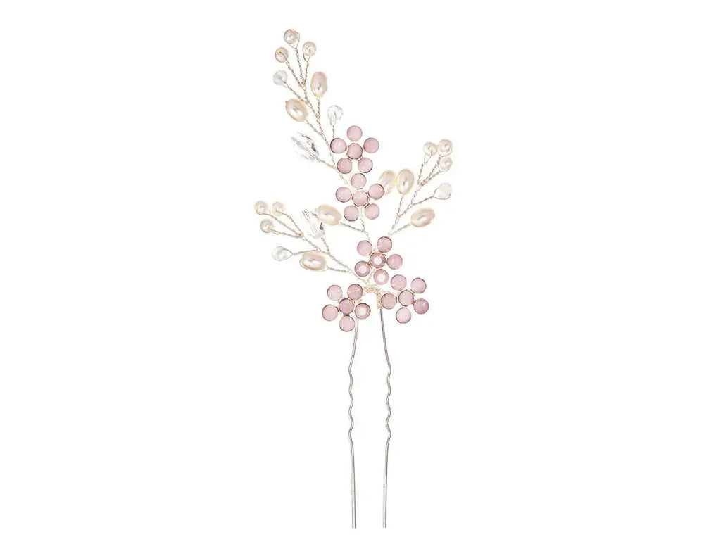 ÉPINGLE À CHEVEUX DE MARIÉE HP6794S-1 – CRISTAUX & PERLES SCINTILLANTES G.Westerleigh