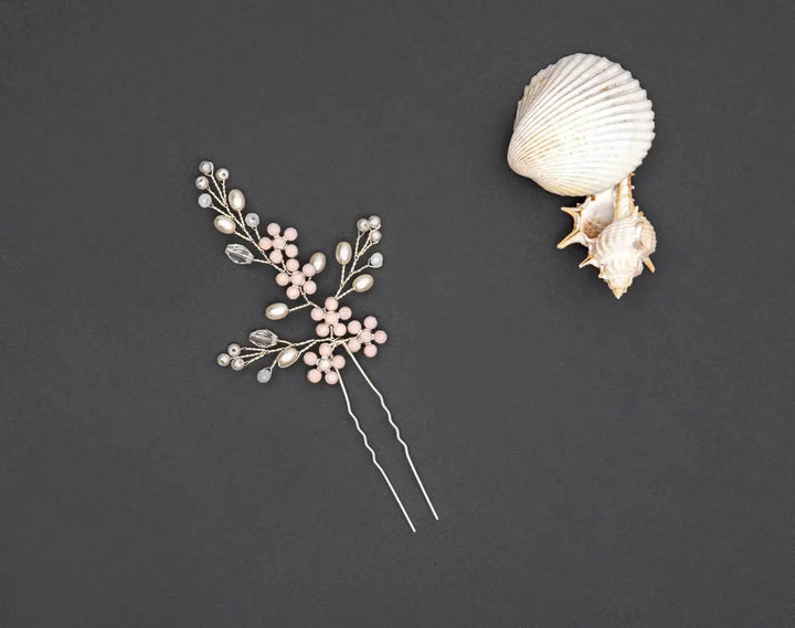 ÉPINGLE À CHEVEUX DE MARIÉE HP6794S-1 – CRISTAUX & PERLES SCINTILLANTES G.Westerleigh