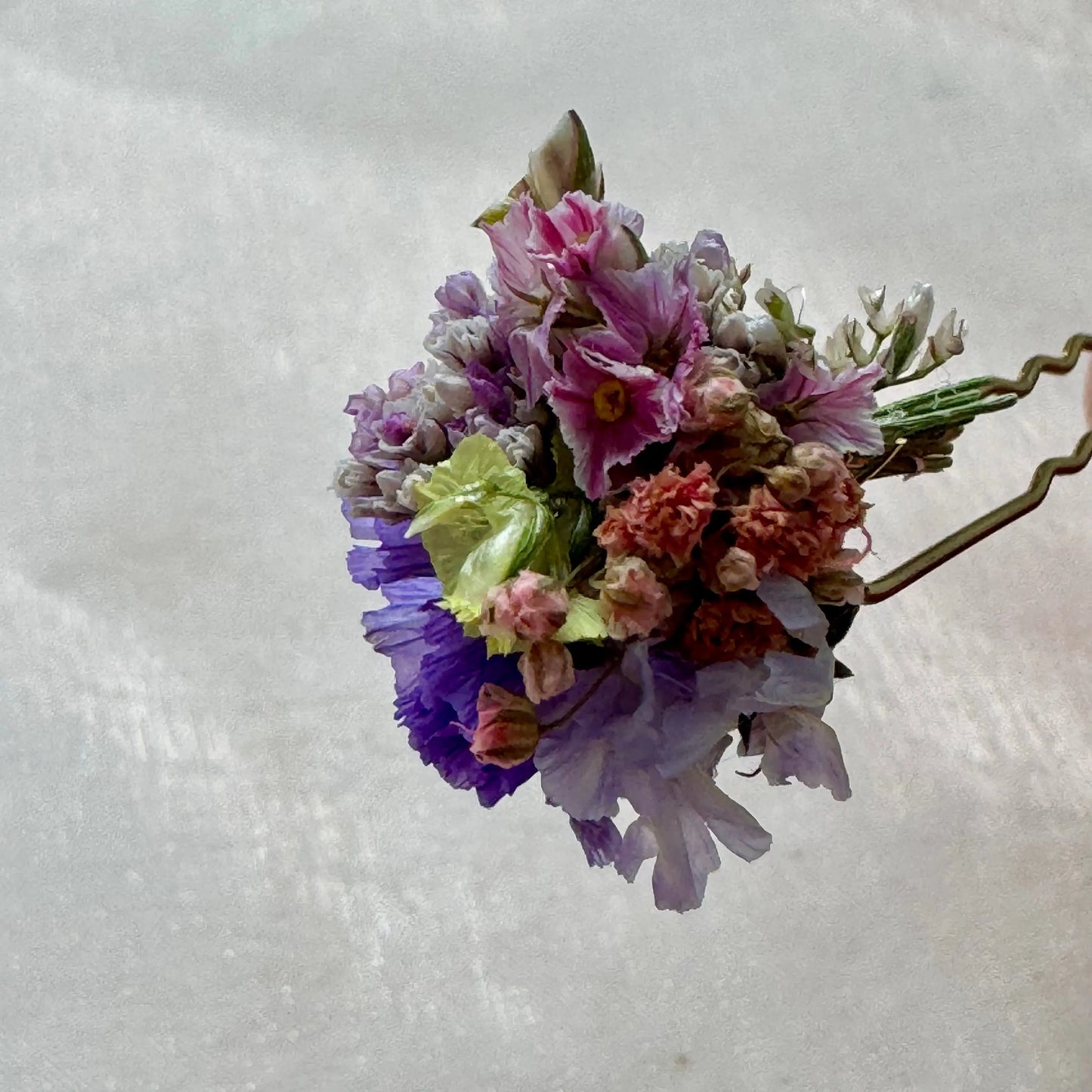 ÉPINGLE CHEVEUX MARIÉE FLEURS -  EDEN - Mas Accessoires