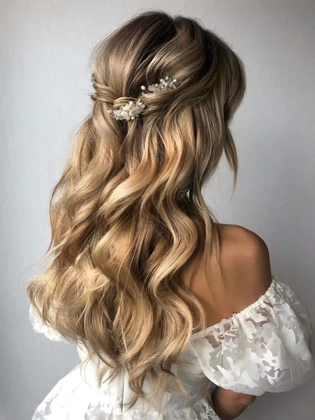 ÉPINGLES À CHEVEUX ILSE – CRISTAL DE ROCHE & PERLES (LOT DE 2) SallyJaneBridal