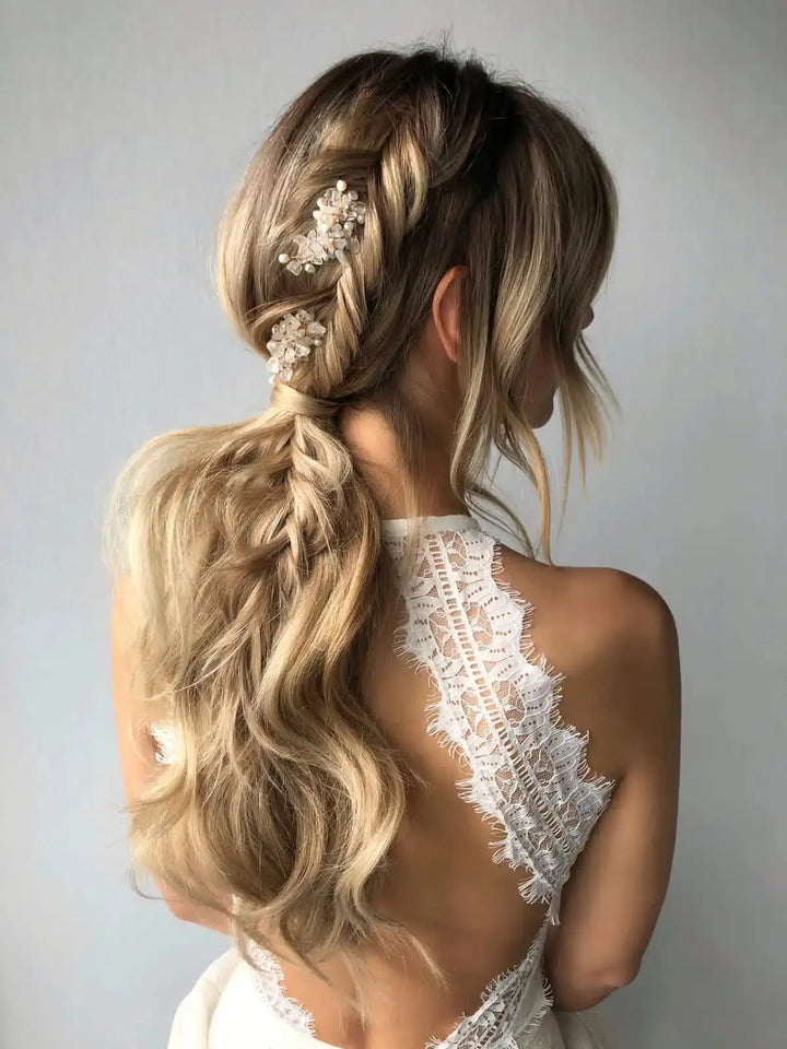 ÉPINGLES À CHEVEUX ILSE – CRISTAL DE ROCHE & PERLES (LOT DE 2) SallyJaneBridal