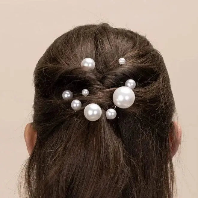 ÉPINGLES CHEVEUX MARIÉE PERLES – LOT 18 PBH7057 THE PERFECT BRIDAL COMPANY