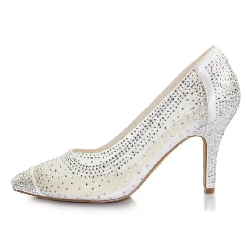 ESCARPINS MARIAGE SWAROVSKI PARIS - Mas Accessoires