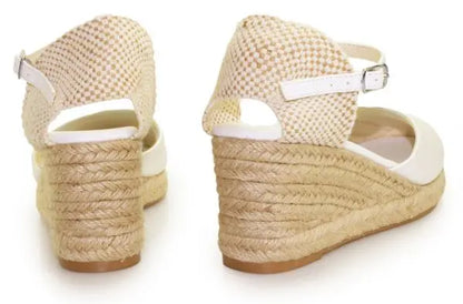 ESPADRILLES MARIAGE COMPENSÉES - COLLIOURE