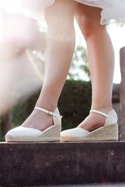 ESPADRILLES MARIAGE COMPENSEES COLLIOURE