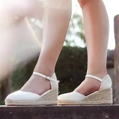 ESPADRILLES MARIAGE COMPENSÉES - COLLIOURE - Mas Accessoires