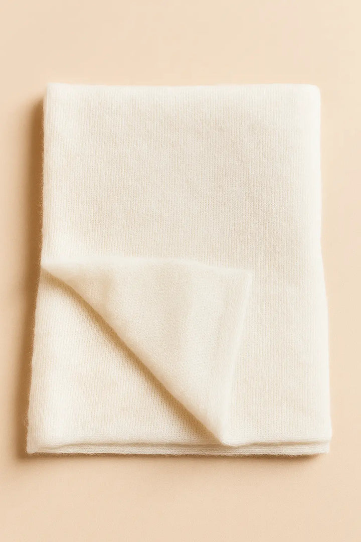 ÉTOLE MARIAGE CRÈME EN LAINE & MOHAIR - JERSEY Hortense