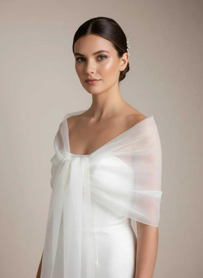 ÉTOLE MARIÉE ORGANZA ÉGLANTINE CRÉATIONS