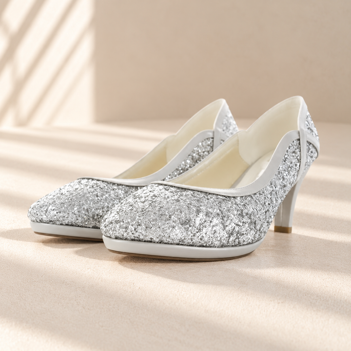 cabourg 832 argent — packshot en studio crème