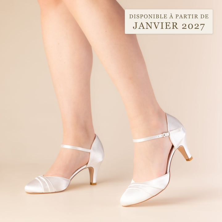 Escarpins de mariée Juliet, disponibles à partir de janvier 2027