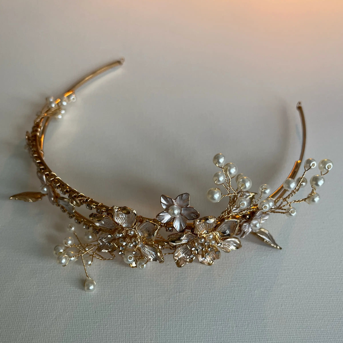 Bijoux mariage diadème cristal blanc - Ref D010 - Diadèmes mariage Bijoux mariage diadème cristal blanc - Ref D010 - Diadèmes mariage