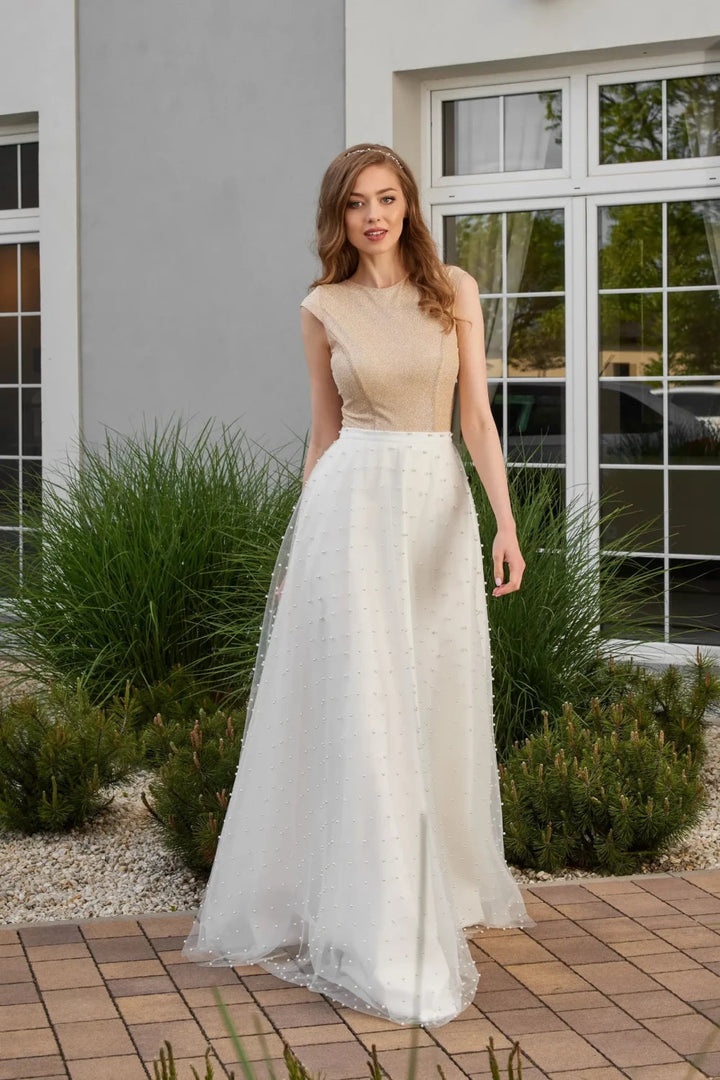 Jupe de mariée Amber SD42 tulle perlé ligne A Novias vue 5