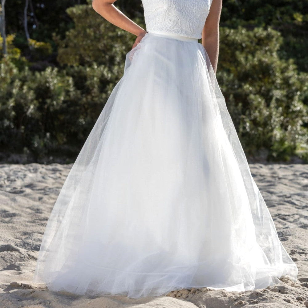 Jupe de mariée Elsa SD53 tulle scintillant princesse Novias