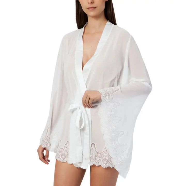 KIMONO EN MOUSSELINE HERITAGE Yvette Bridal