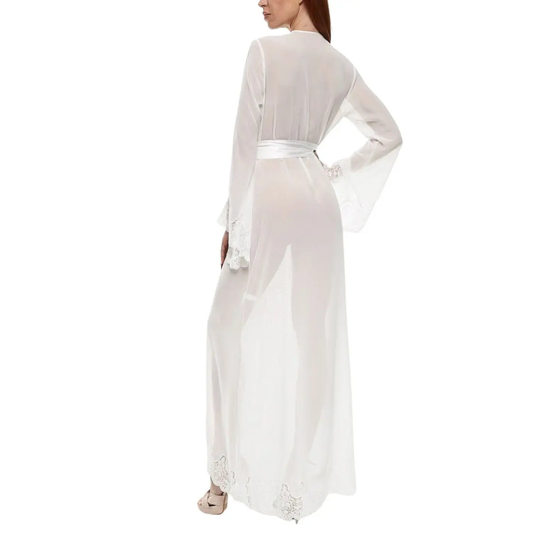 KIMONO COURT EN MOUSSELINE HERITAGE (Copie) Yvette Bridal