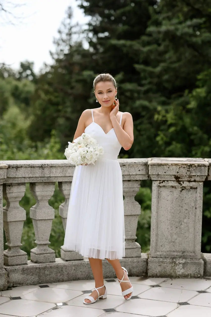 LAYLA – SANDALES MARIÉE PERLES TALON BAS G.Westerleigh