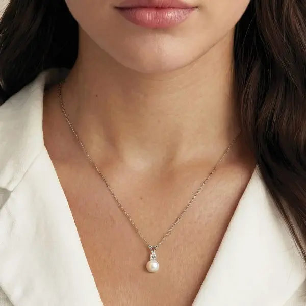 PARURE BIJOUX MARIÉE PERLE IVOIRE & CRISTAL – CLASSIC PEARL Ivory and co