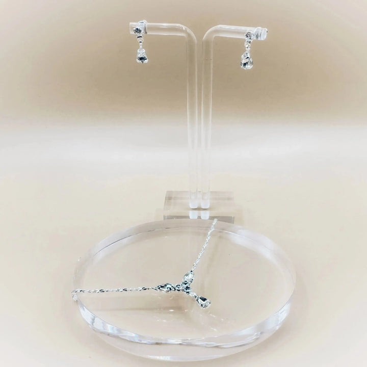 PARURE MARIAGE FINE CRISTAL Bianco Evento