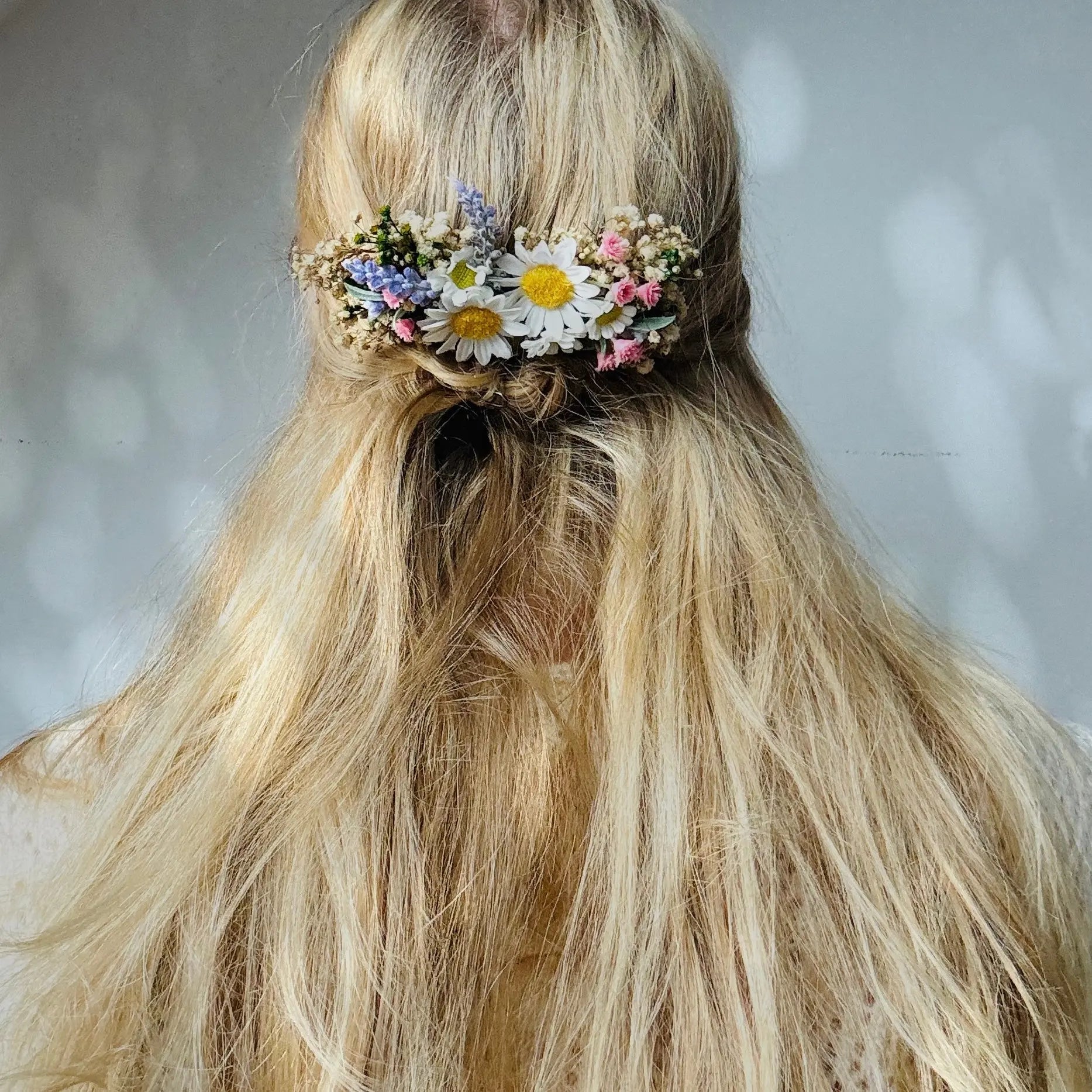 PEIGNE CHEVEUX MARIÉE FLEURS - PRAIRIE Magaela