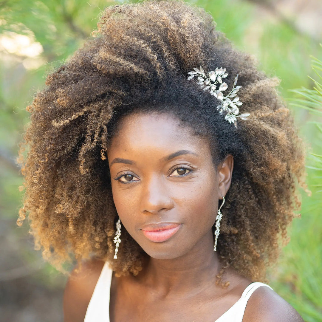 PEIGNE DIAMOND FROST – CRISTAUX AUTRICHIENS PLAQUÉ OR, OR ROSE OU ARGENT Ivory and co