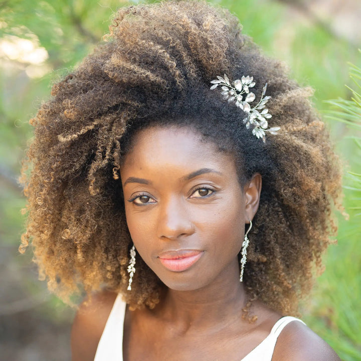 PEIGNE DIAMOND FROST – CRISTAUX AUTRICHIENS PLAQUÉ OR, OR ROSE OU ARGENT Ivory and co