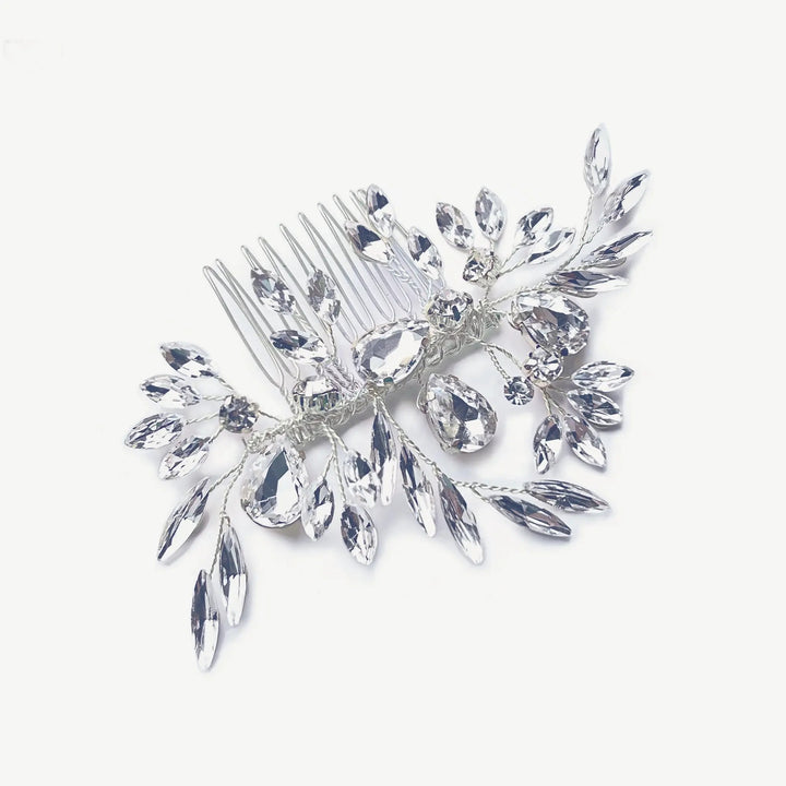 PEIGNE DIAMOND FROST – CRISTAUX AUTRICHIENS PLAQUÉ OR, OR ROSE OU ARGENT Ivory and co