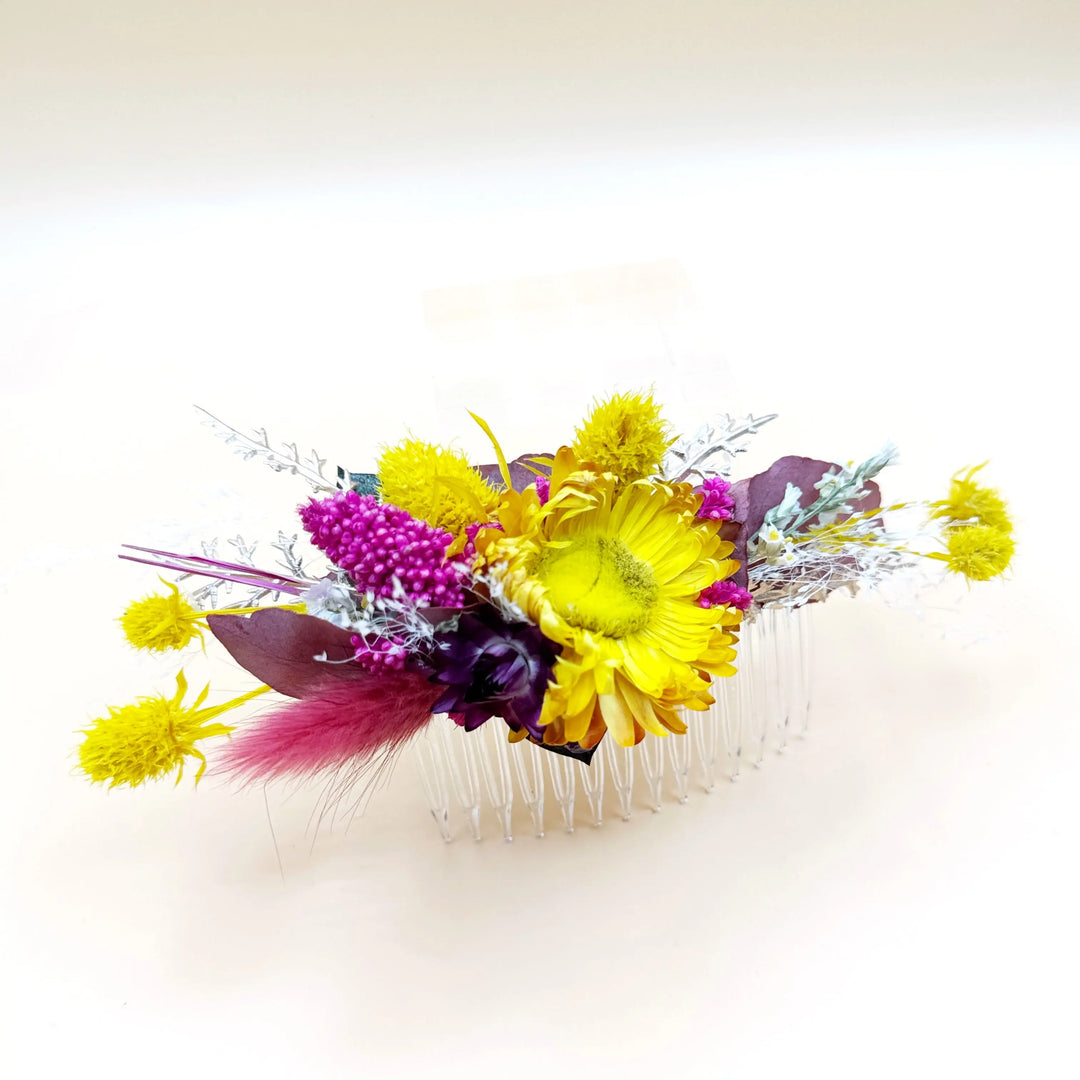 PEIGNE MARIAGE FLEURIE COLORFULL Art'home