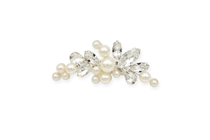 PETITE PINCE MARIÉE PERLES & STRASS — HC226445 ÉGLANTINE CRÉATIONS