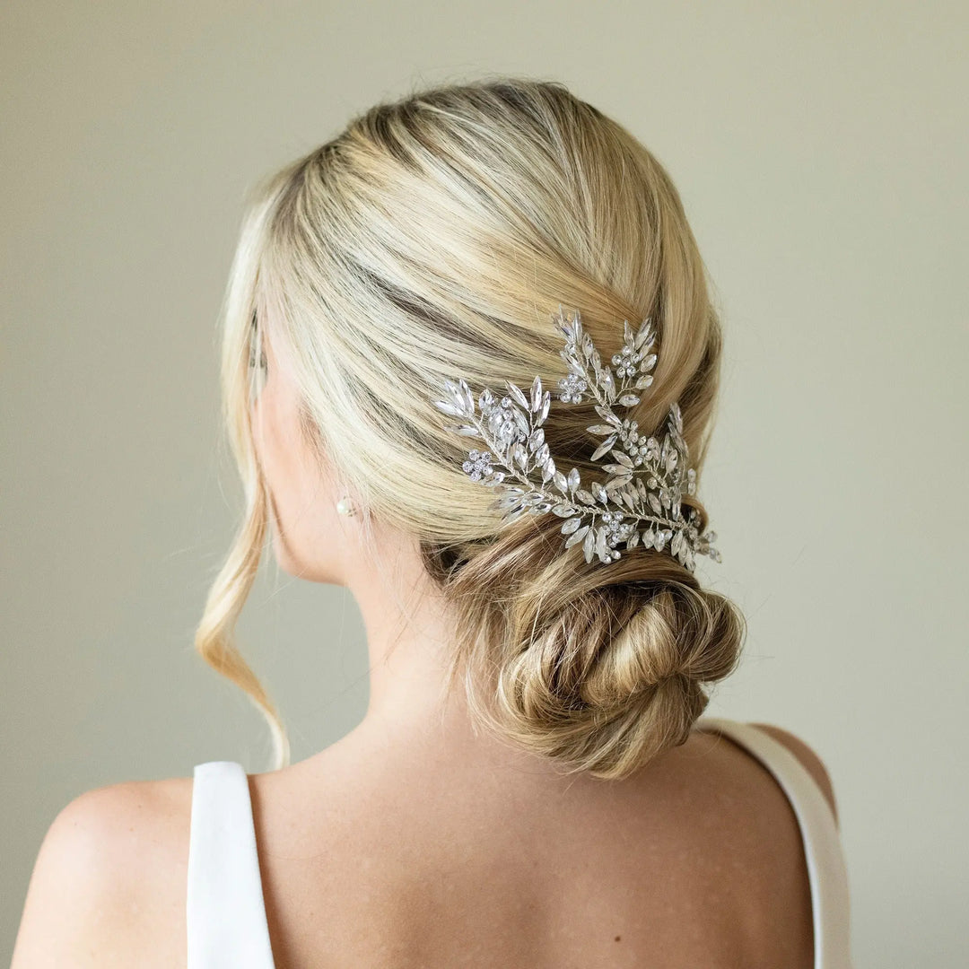 PINCE À CHEVEUX LUCKY STAR – CRISTAUX AUTRICHIENS STYLE VINTAGE Ivory and co