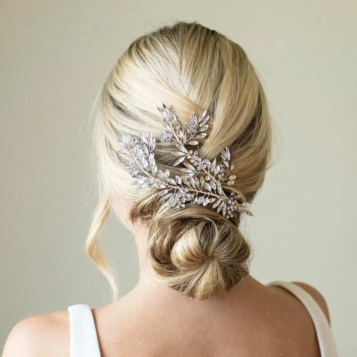 PINCE À CHEVEUX LUCKY STAR – CRISTAUX AUTRICHIENS STYLE VINTAGE Ivory and co