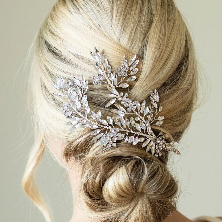 PINCE À CHEVEUX LUCKY STAR – CRISTAUX AUTRICHIENS STYLE VINTAGE Ivory and co