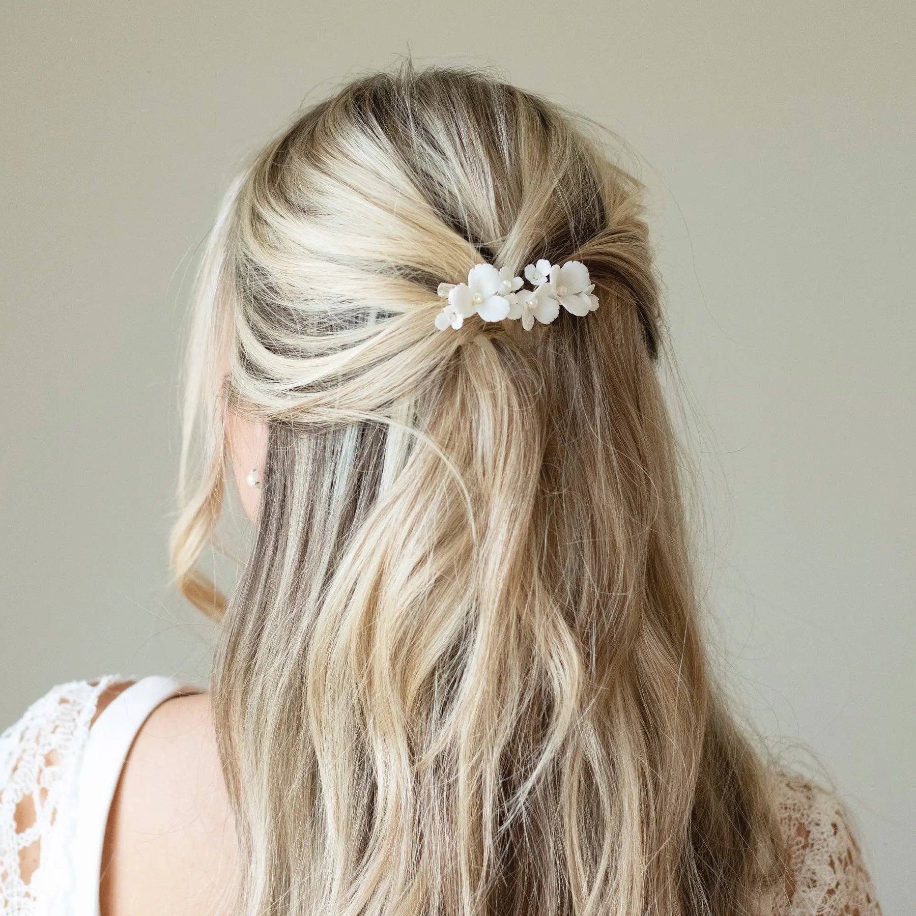 LALAFINA Lot de 2 pinces à cheveux tournesol pour mariée LALAFINA Lot de 2 pinces à cheveux tournesol pour mariée