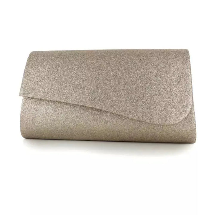 POCHETTE CÉRÉMONIE PAILLETTES DORÉES JULIANE WHITE LADY