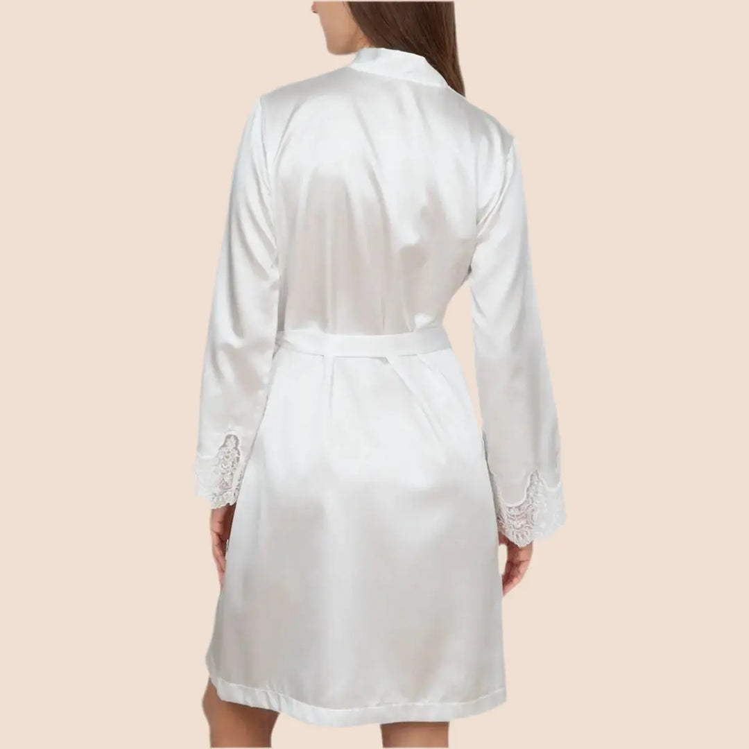 ROBE DE CHAMBRE SATIN FEMME HERITAGE Mas Accessoires