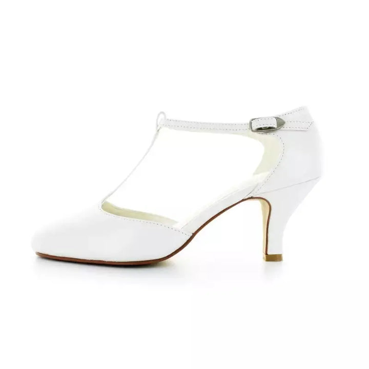 SALOMÉS MARIÉE EN CUIR BLANC LADY WHITE LADY