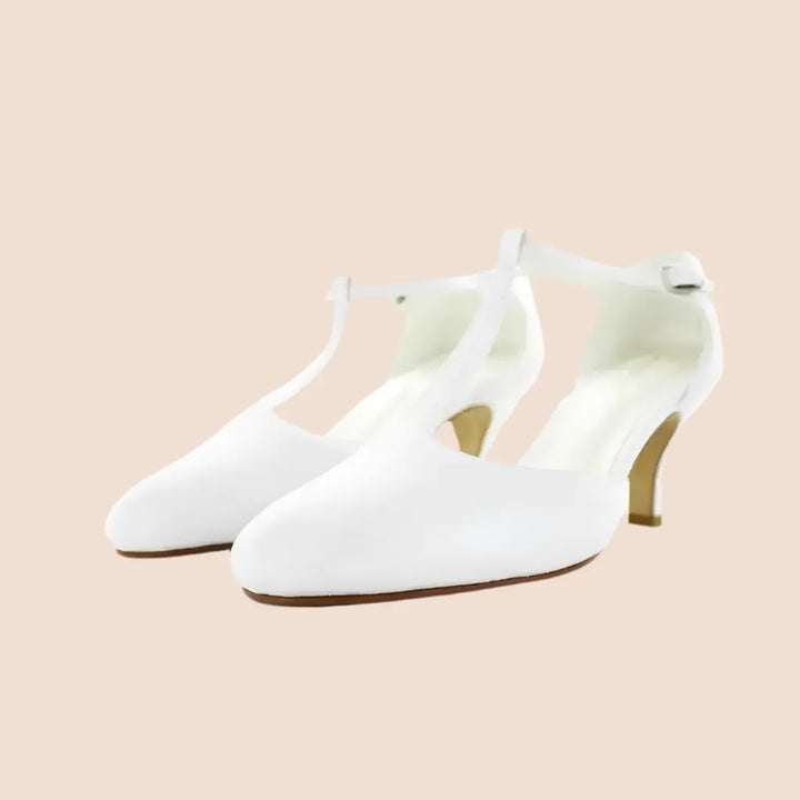 SALOMÉS MARIÉE EN CUIR BLANC LADY WHITE LADY