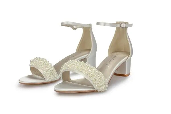 SANDALES MARIAGE PERLES CANNES - Mas Accessoires