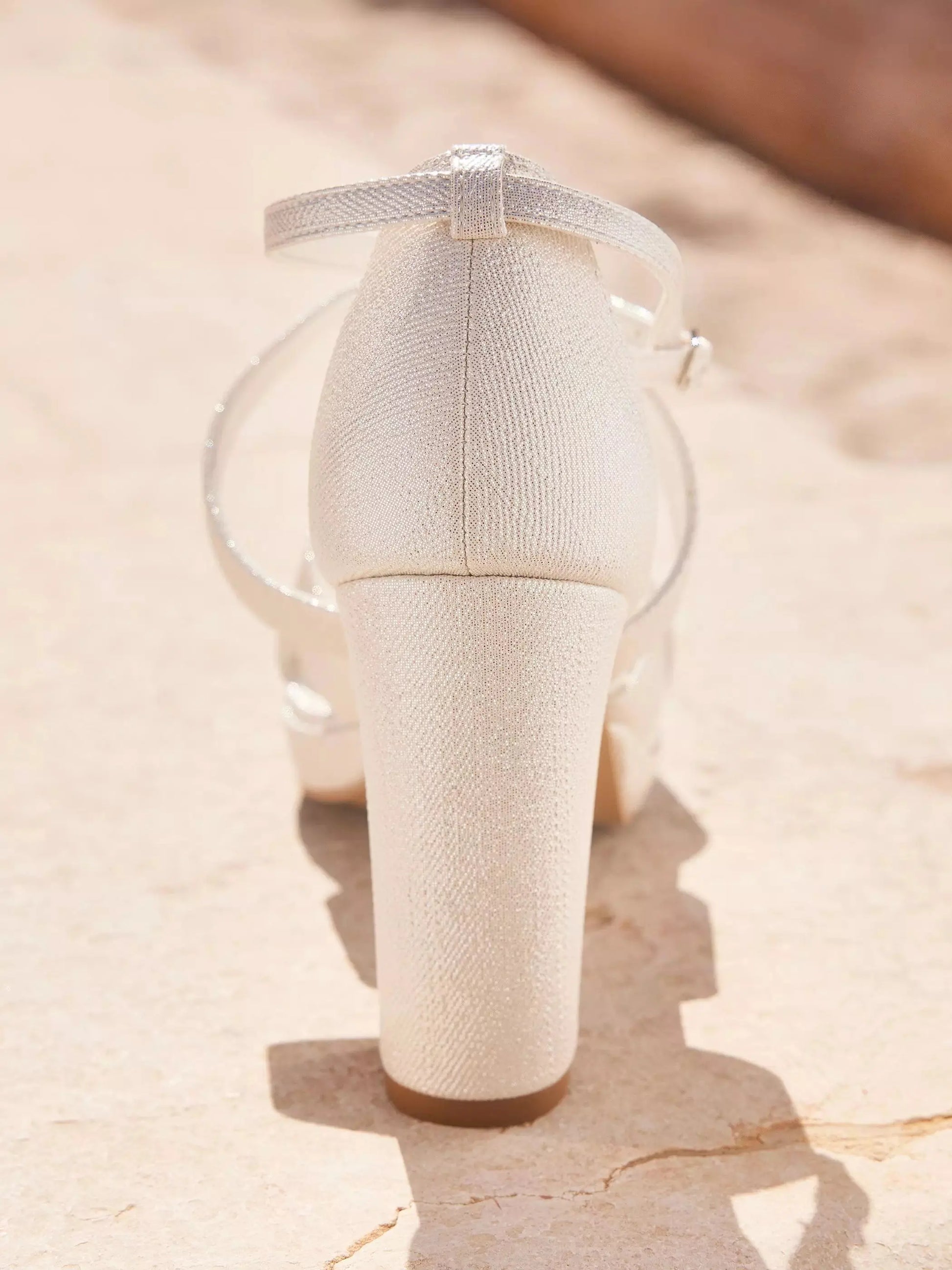 SANDALES MARIAGE DORÉES TALON 12 CM DILMAR AVALIA