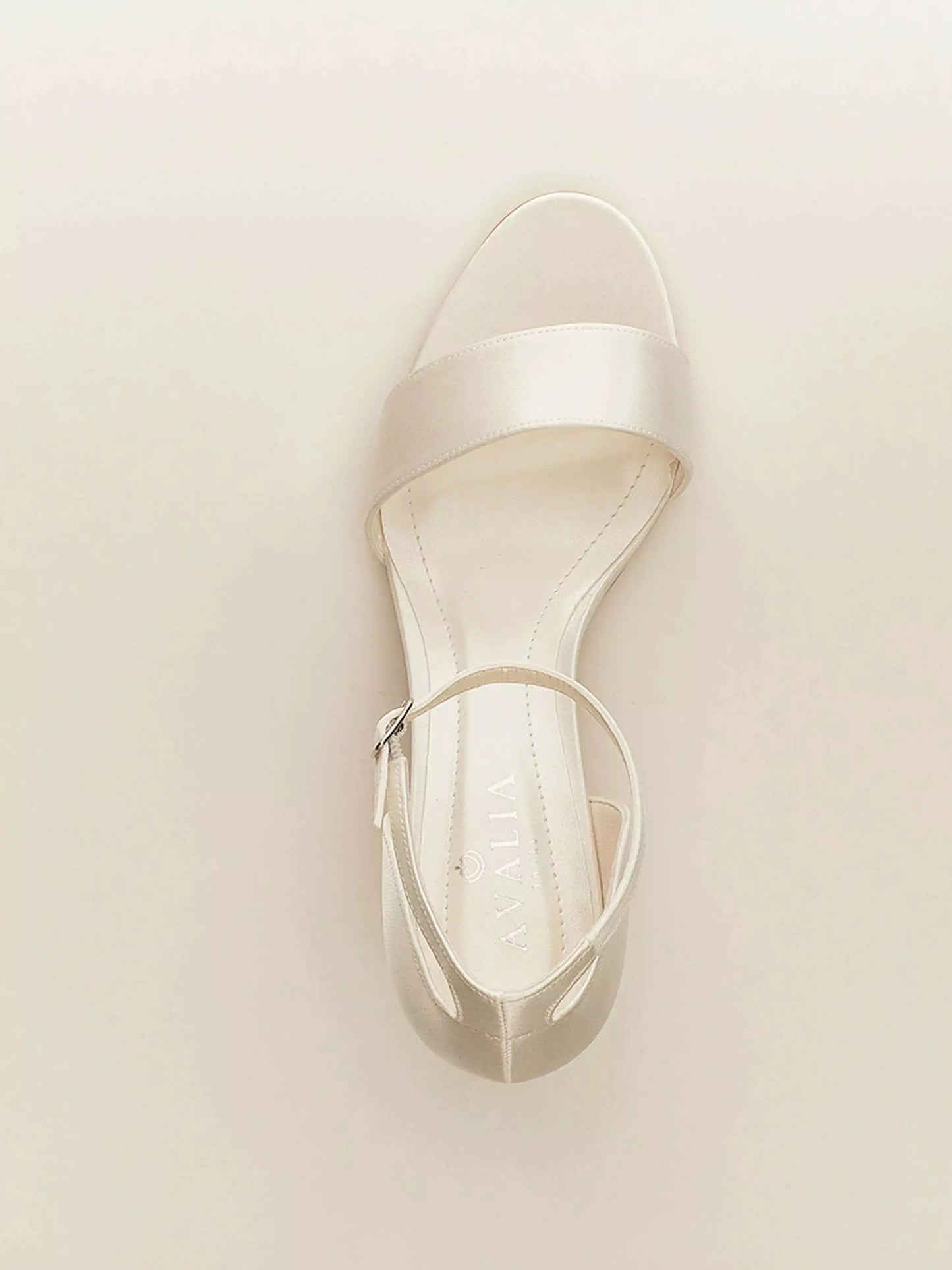 SANDALES MARIÉE CAPRI EN SATIN AVALIA