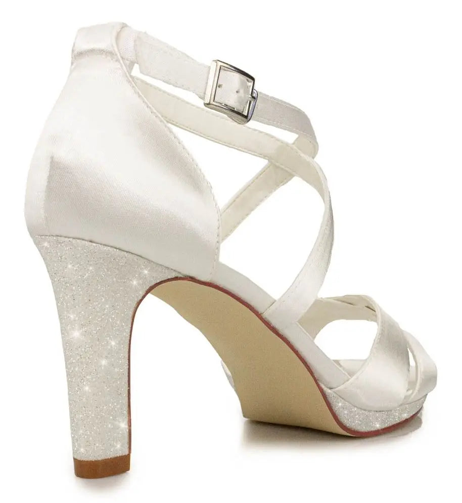 SANDALES MARIAGE SATIN - SANARY