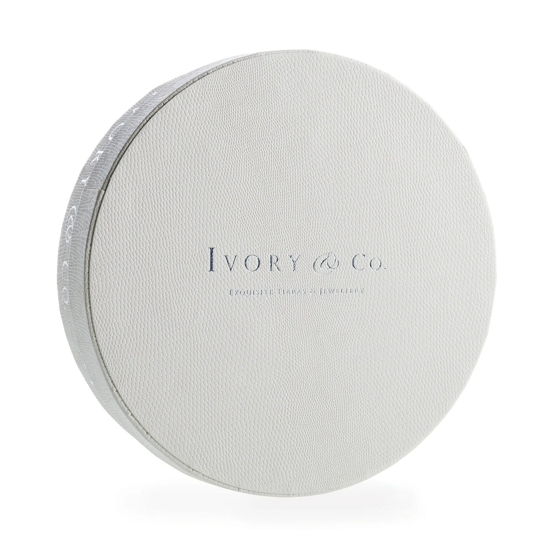 SERRE-TÊTE MARIAGE CRISTAUX & PERLES D’EAU DOUCE – DIOR IVORY AND CO