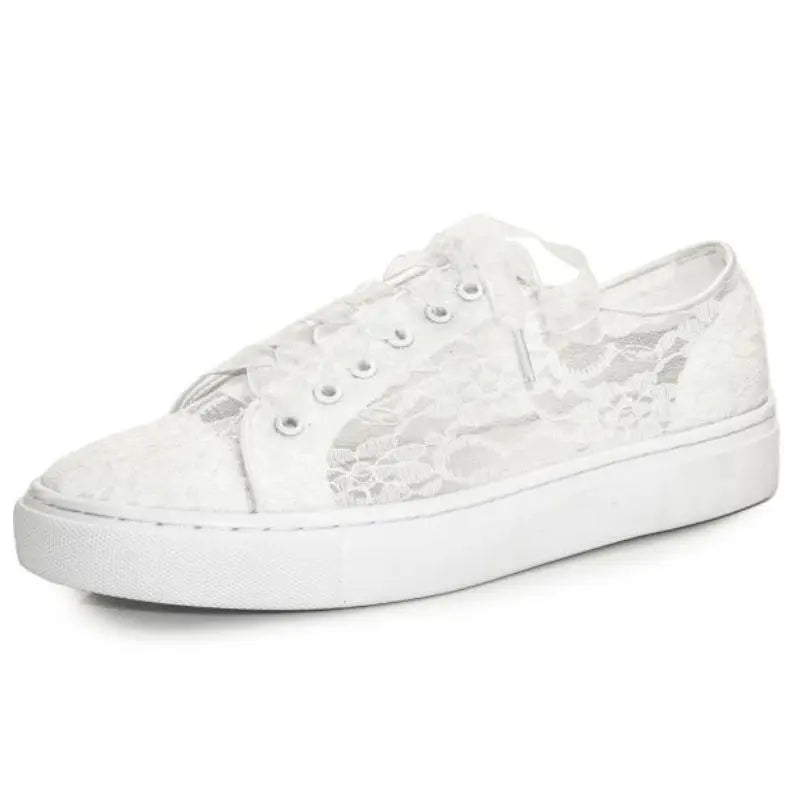 Sneakers dentelle on sale