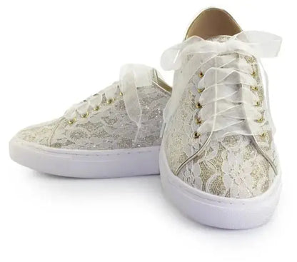 SNEAKERS MARIAGE PAILLETTES SOR GIVERNY - Mas Accessoires