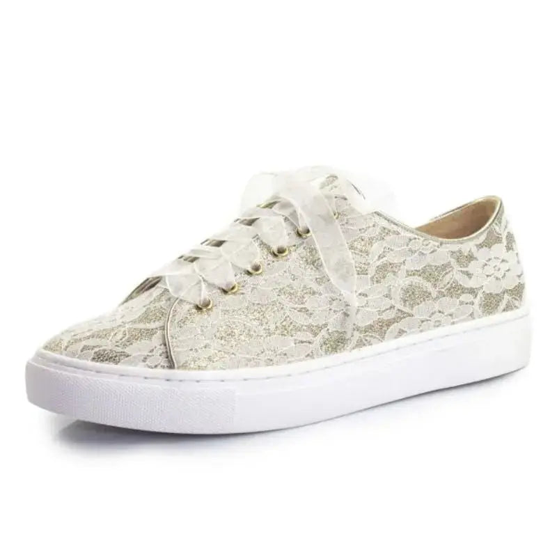 SNEAKERS MARIAGE PAILLETTES OR GIVERNY - Mas Accessoires