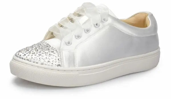 SNEAKERS SATIN ET STRASS Gautsche