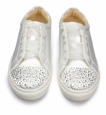 SNEAKERS SATIN ET STRASS Gautsche