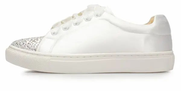 SNEAKERS SATIN ET STRASS Gautsche